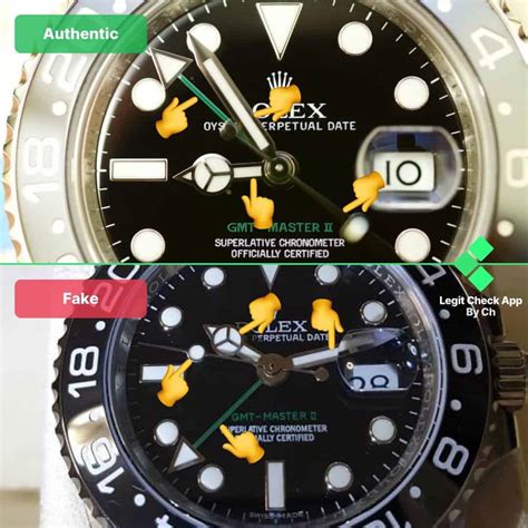 rolex gmt master 2 fake vs real|how to check gmt master ii.